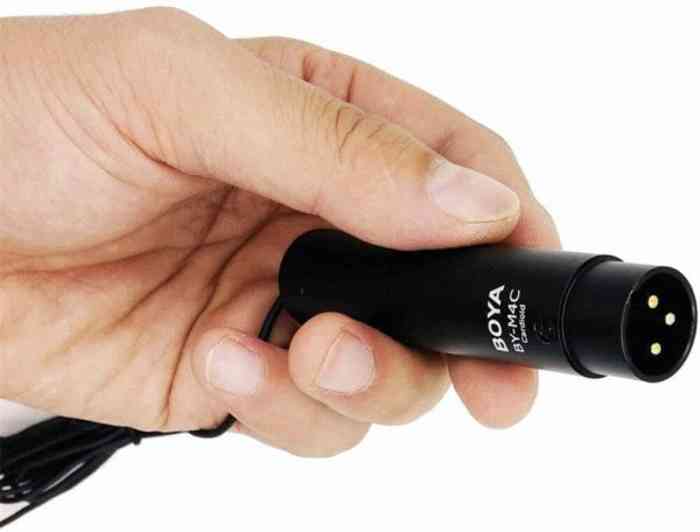 Boya BY-M4C Cardioid Lavalier Microphone